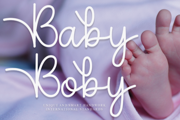 Baby Boby: A Handwritten Font with Editorial Charm