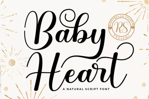 Baby Heart: A Handwritten Typeface for Editorial Design