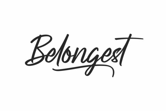 Belongest Font: A Handwritten Typeface for Modern Web Design
