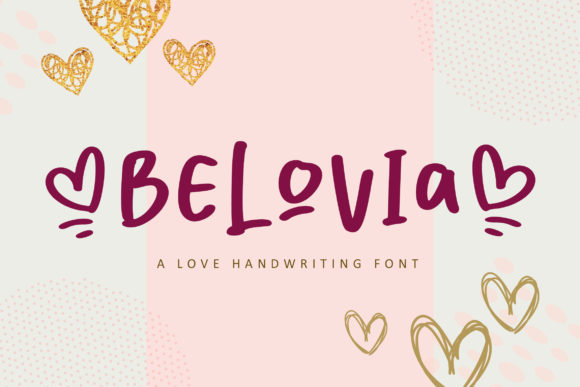 Belovia Font: A Handwritten Typeface for Editorial Elegance