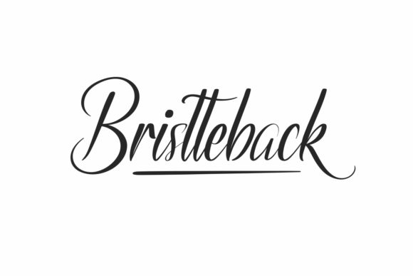Bristteback: A Handwritten Typeface That Elevates Branding