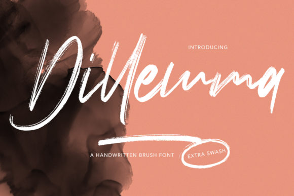 Dillemma: A Handwritten Font That Elevates Your Brand