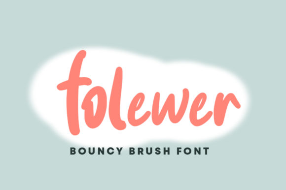 Folewer: A Script Font That Adds Personality to Your Editorial Projects