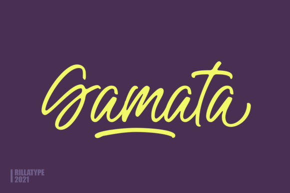 Gamata: A Handwritten Font That Feels Just Right for Web Design