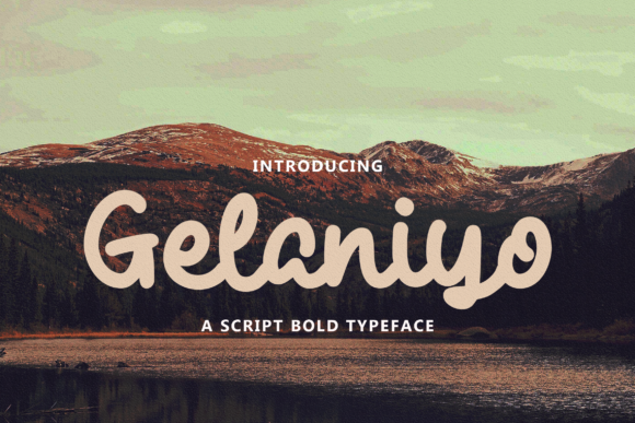 Gelaniyo Font: A Stylish Typeface for Real-World Branding