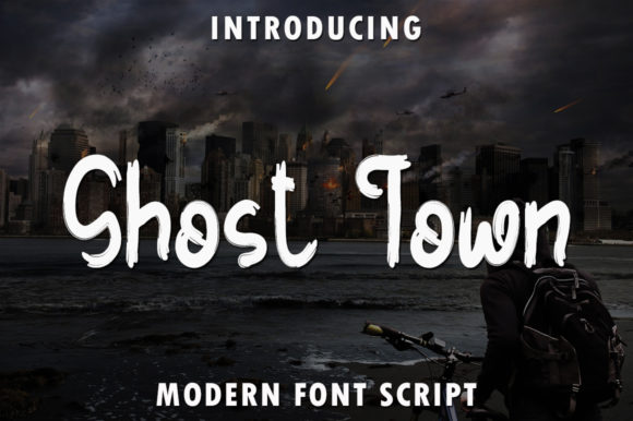 Ghost Town Font: Eerie Typography for Digital Branding