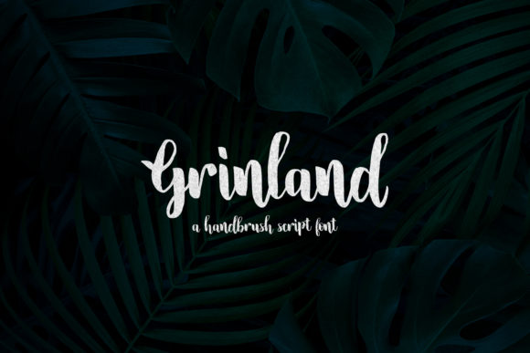 Grinland Font: A Script Amp Typeface for Digital Branding