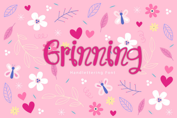 Grinning: A Script Font That Brings Warmth to Your Typography