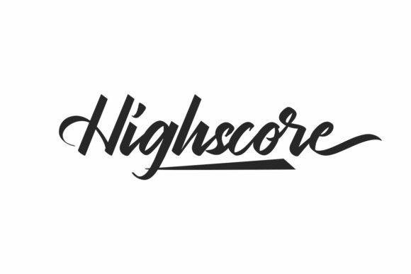 Highscore Font: A Premium Script for Your Brand’s Typography