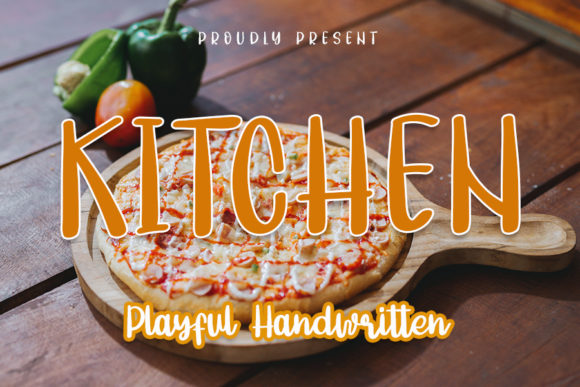 Kitchen Font: A Handwritten Typeface for Creative Makers