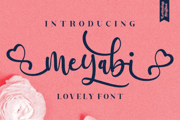 Meyabi Font: A Script Typeface for Captivating Web Design