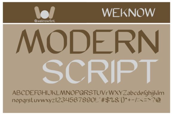 Modern Font Review: A Casual Script That Feels Like a Brand Already