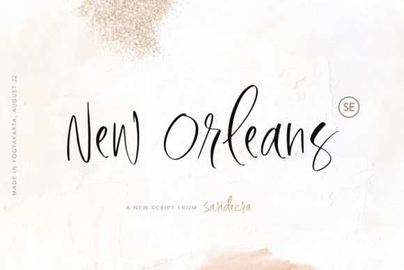 New Orleans Font: A Handwritten Masterpiece for Makers