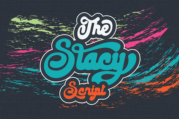 The Stacy Font: A Nostalgic Script for Creative Crafters