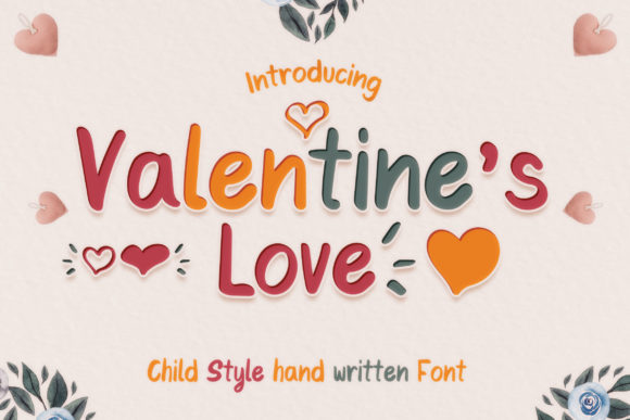 Valentine s Love Font: A Handwritten Typeface for Heartfelt Web Design