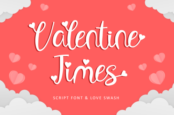 Valentine Times: A Handwritten Font for Heartfelt Creations
