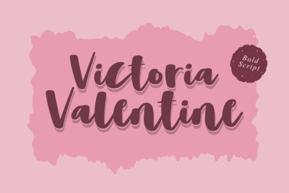 Victoria Valentine: A Script Font with Romantic Elegance