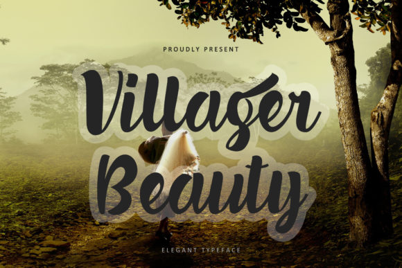 Villager Beauty: A Handwritten Font for Thoughtful Typography